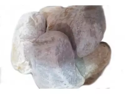 Кварцит цветной галтованный /70-150 мм./ 20 кг.