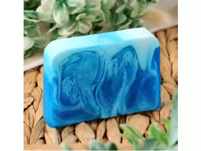 Мыло СПА - уход для бани и сауны "Морские водоросли" РУЧНАЯ РАБОТА 80 гр