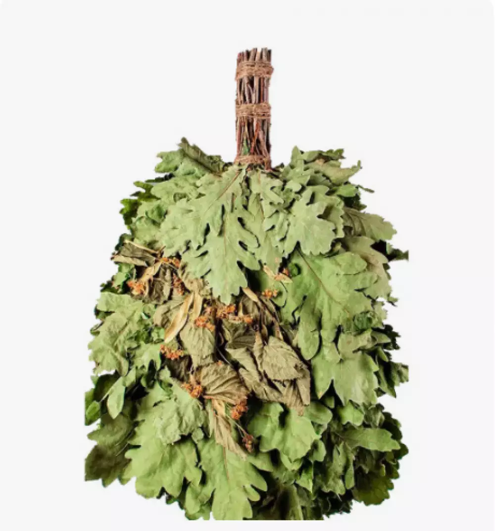 Веник банный -дубовый с липой