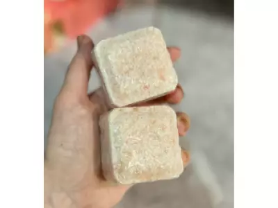 Соляной брикет куб "Гималайская соль" 200 г