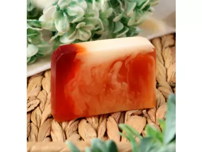 Мыло СПА - уход для бани и сауны "Корица — Кофе" РУЧНАЯ РАБОТА 80 гр-копия